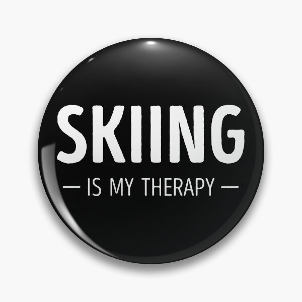 Item preview, Skiing Is My Therapy Funny Skiing Lover designed and sold by RareBunny.