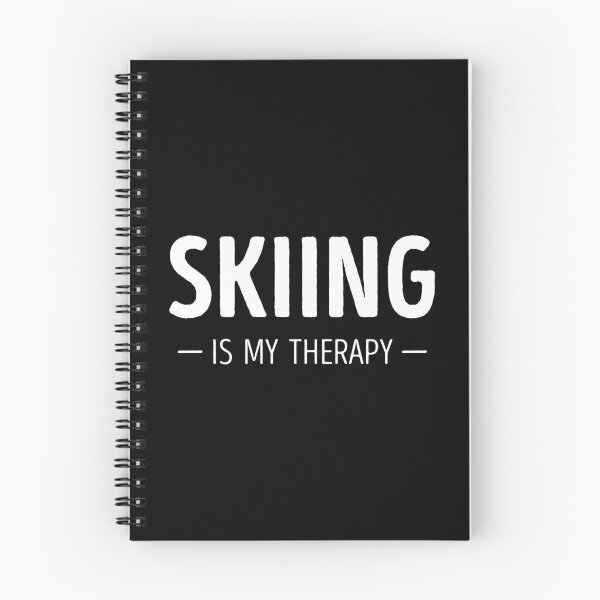 Item preview, Skiing Is My Therapy Funny Skiing Lover designed and sold by RareBunny.