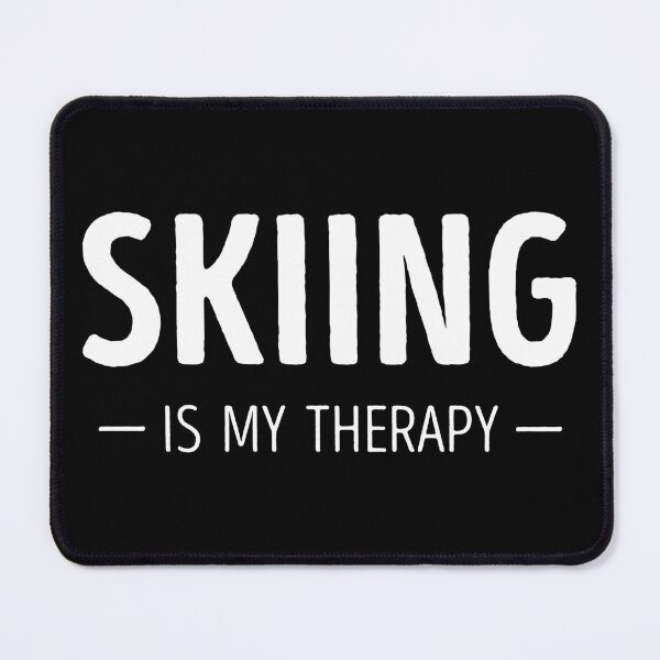 Item preview, Skiing Is My Therapy Funny Skiing Lover designed and sold by RareBunny.