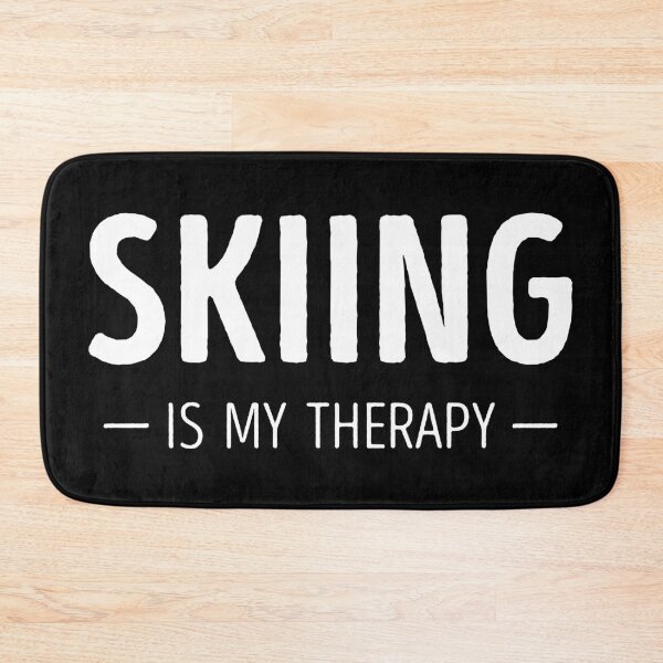 Item preview, Skiing Is My Therapy Funny Skiing Lover designed and sold by RareBunny.
