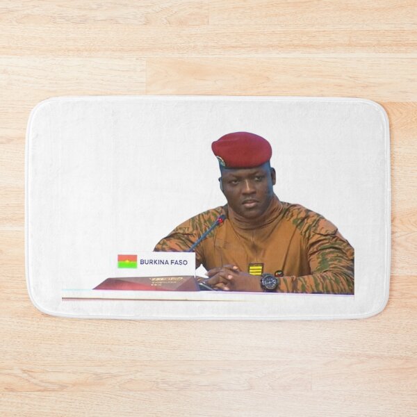 Item preview, Ibrahim Traore, President of Burkina Faso designed and sold by ArtistrySky.