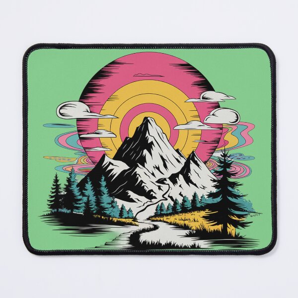 Item preview, Psychedelic landscape. designed and sold by Lilashakti ⭐️ ⭐️ ⭐️ ⭐️ ⭐️.