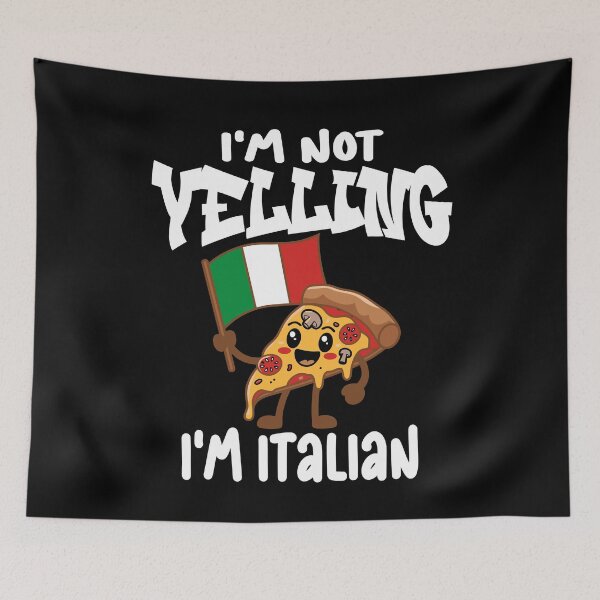 Item preview, I'm Not Yelling I'm Italian Funny Italian Heritage Gift designed and sold by Colorfulman.