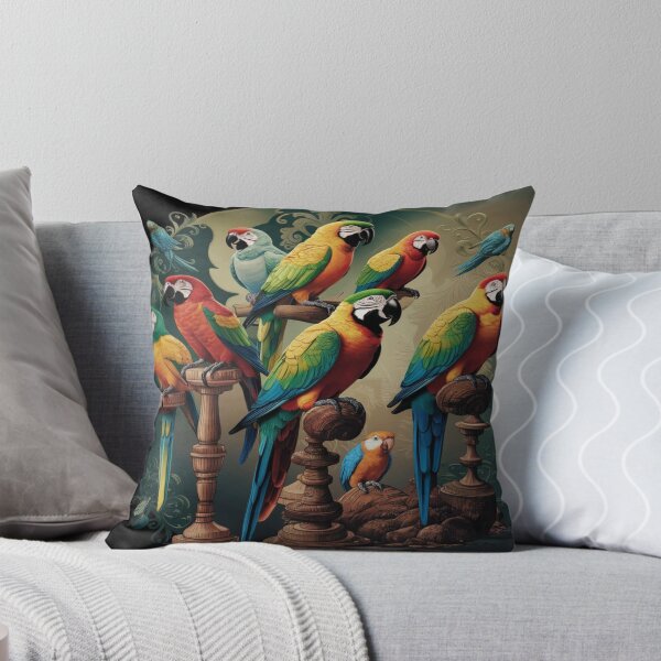 Item preview, Parrots in Vintage Art designed and sold by Collection de trésors .