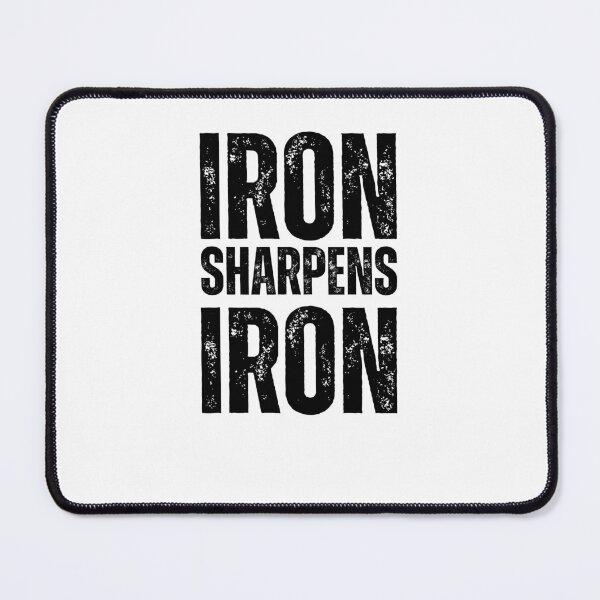 Item preview, Iron Sharpens Iron Christian Weight Lifter cool gym designed and sold by snowry.