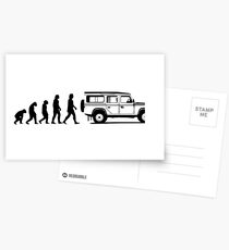 human evolution defender Postcards