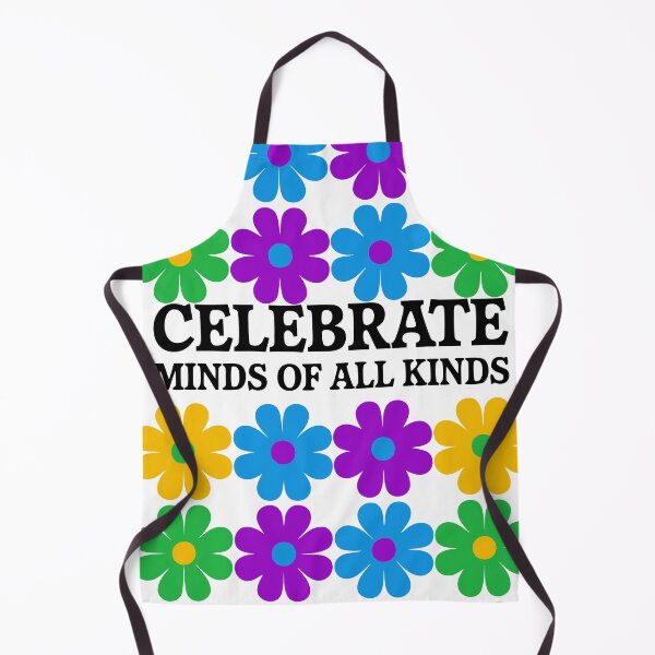 Item preview, Celebrate Minds of All Kinds – Retro Floral Positivity - Mental Health Awareness - Non stimulating color palette designed and sold by pixelated_echoes.