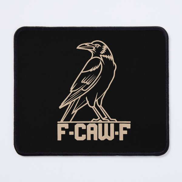 Item preview, F-Caw-F: este es el regalo perfecto para los amantes de los cuervos, los entusiastas del estilo gótico, los fanáticos del humor negro y aquellos que aprecian una estética rebelde. designed and sold by ZyziowskyArt.