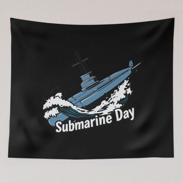 Item preview, Submarine Day designed and sold by Getup-clothing.