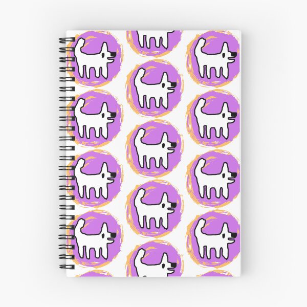 Item preview, Crappy Dog swirly sticker - simple fun designed and sold by TheRubberOnion.