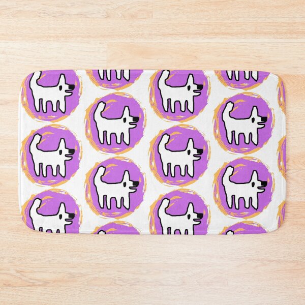 Item preview, Crappy Dog swirly sticker - simple fun designed and sold by TheRubberOnion.