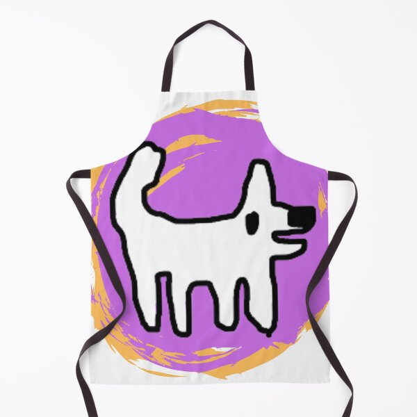 Item preview, Crappy Dog swirly sticker - simple fun designed and sold by TheRubberOnion.