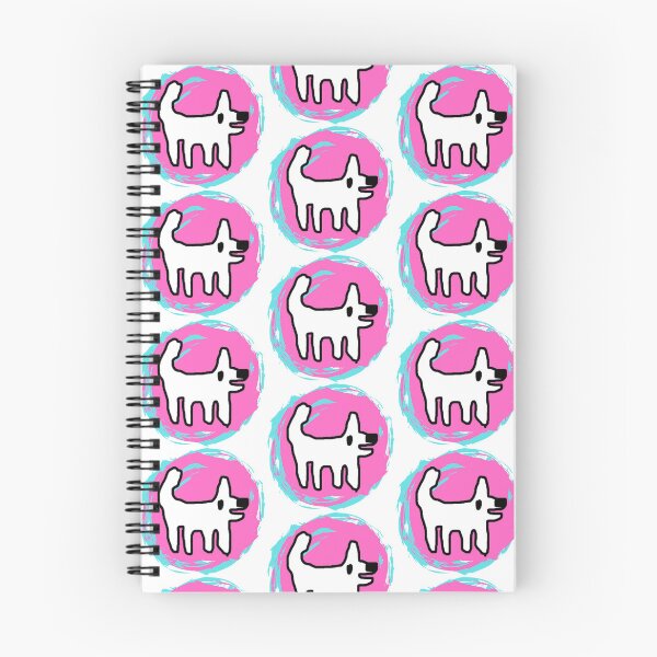Item preview, Crappy Dog swirly sticker - simple fun designed and sold by TheRubberOnion.