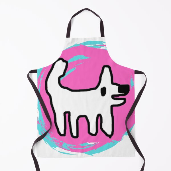Item preview, Crappy Dog swirly sticker - simple fun designed and sold by TheRubberOnion.