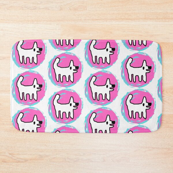 Item preview, Crappy Dog swirly sticker - simple fun designed and sold by TheRubberOnion.