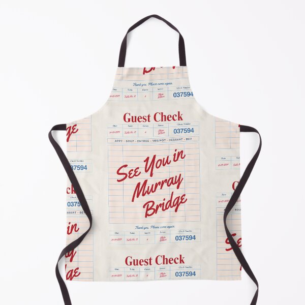 Item preview, See You in Murray Bridge - Vintage Diner Guest Check Travel Print designed and sold by RM-Journey.