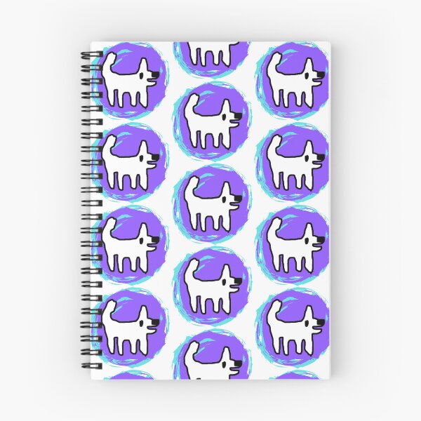 Item preview, Crappy Dog / Happy dog swirly sticker fun designed and sold by TheRubberOnion.