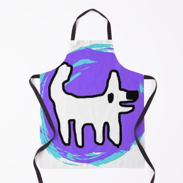 Item preview, Crappy Dog / Happy dog swirly sticker fun designed and sold by TheRubberOnion.