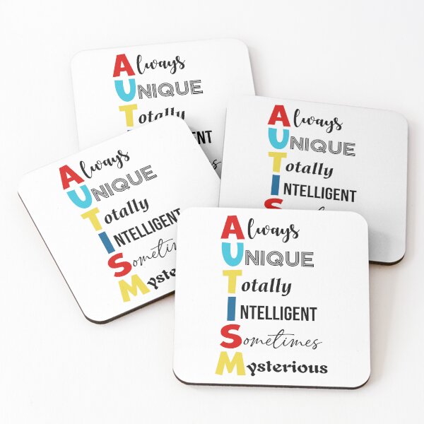 Item preview, Autism Acronym: Positive Attributes Tee designed and sold by DarylWelsh2024.