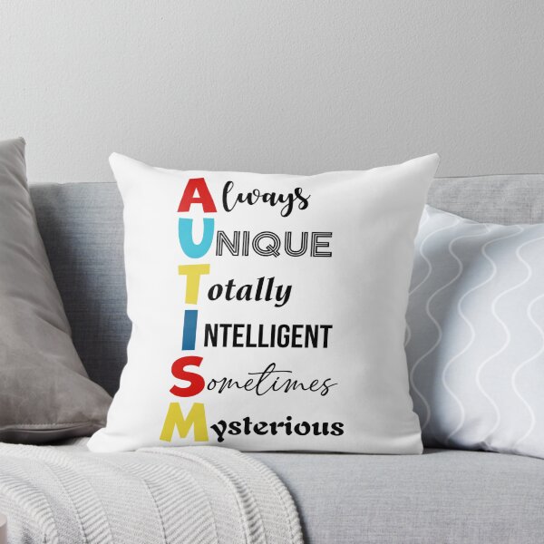 Item preview, Autism Acronym: Positive Attributes Tee designed and sold by DarylWelsh2024.
