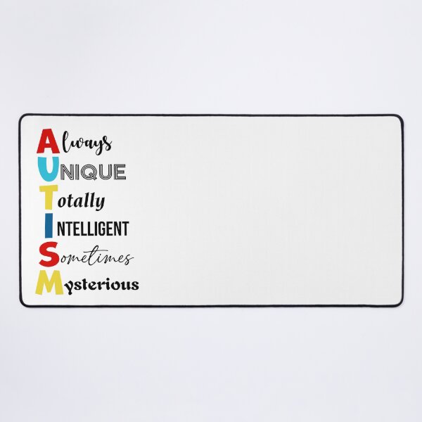 Item preview, Autism Acronym: Positive Attributes Tee designed and sold by DarylWelsh2024.
