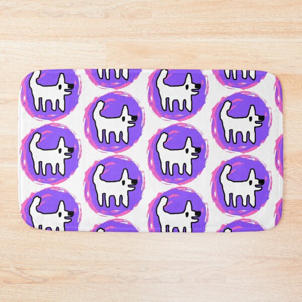 Item preview, Crappy Dog / Happy dog swirly sticker fun designed and sold by TheRubberOnion.