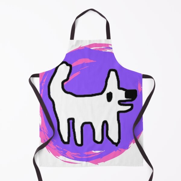 Item preview, Crappy Dog / Happy dog swirly sticker fun designed and sold by TheRubberOnion.