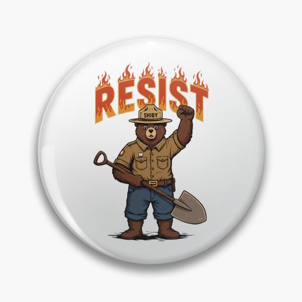 Item preview, Resist Bear Save Our Parks National Forest Service designed and sold by GrulkeNedrow.