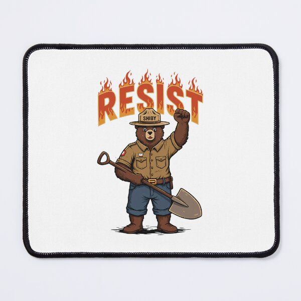 Item preview, Resist Bear Save Our Parks National Forest Service designed and sold by GrulkeNedrow.