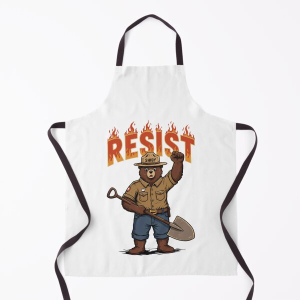 Item preview, Resist Bear Save Our Parks National Forest Service designed and sold by GrulkeNedrow.