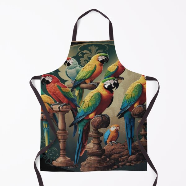 Item preview, Loros en el arte vintage designed and sold by Collection de trésors .