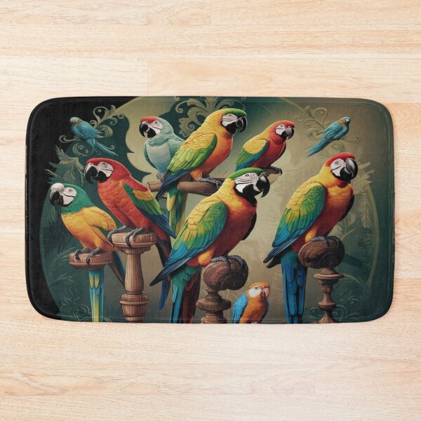 Item preview, Loros en el arte vintage designed and sold by Collection de trésors .