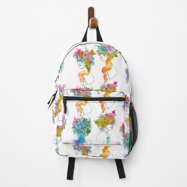 Item preview, Four Floral Women with Busy Beautiful Minds designed and sold by Inky Paige.