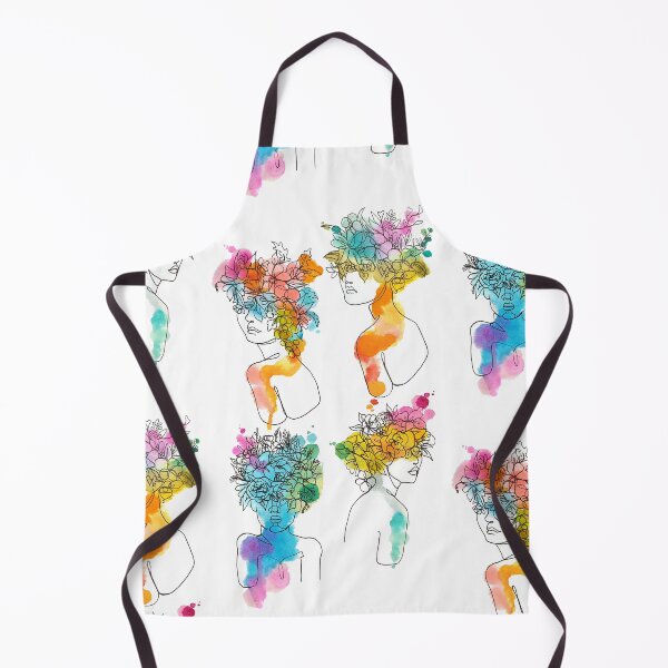 Item preview, Four Floral Women with Busy Beautiful Minds designed and sold by Inky Paige.
