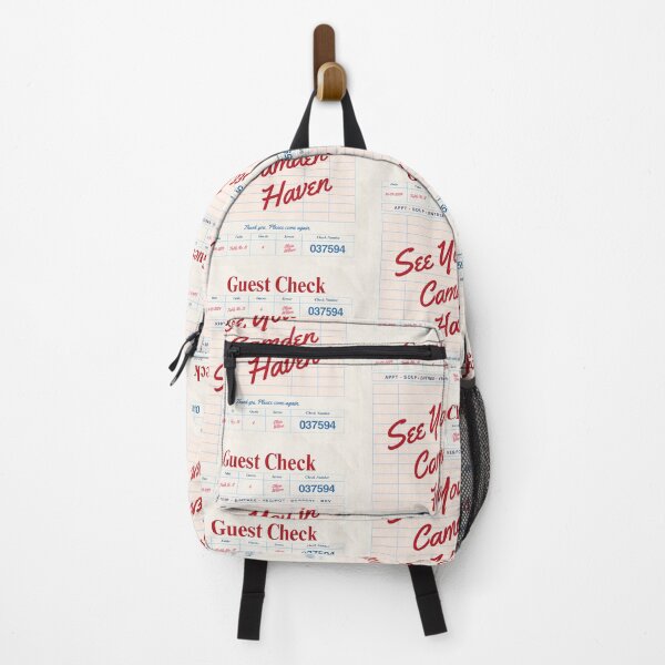 Item preview, See You in Camden Haven - Vintage Diner Guest Check Travel Print designed and sold by RM-Journey.