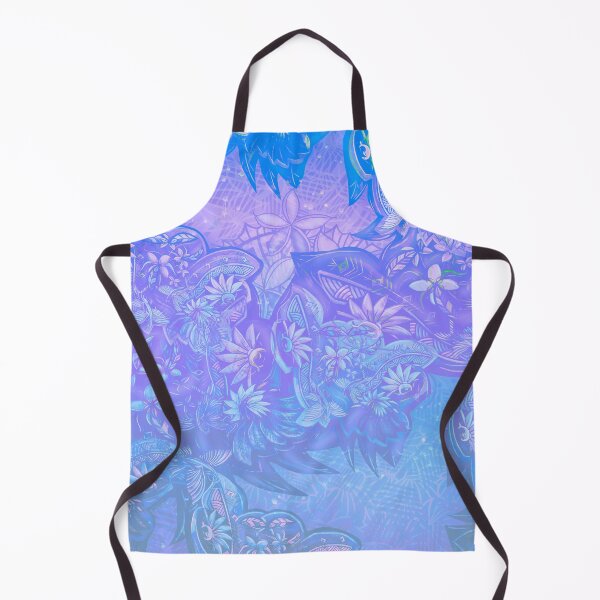 Item preview, Blue Flying Fish Abastract Art Print 3613 designed and sold by sunnthreads.