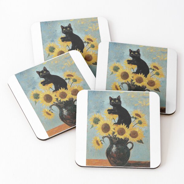 Item preview, Floral arranging cat designed and sold by MendaciousMina.