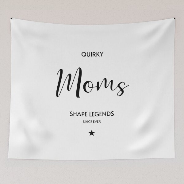 Item preview, Quirky Moms Shape Legends – Since Ever, Unique designed and sold by villacreativa.