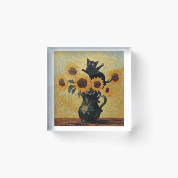 Item preview, Floral arranging cat designed and sold by MendaciousMina.