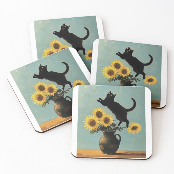 Item preview, Floral arranging cat designed and sold by MendaciousMina.