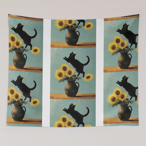 Item preview, Floral arranging cat designed and sold by MendaciousMina.