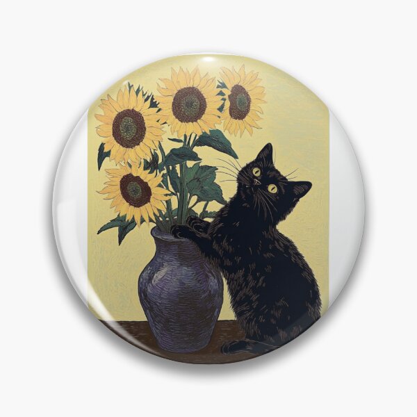 Item preview, Floral arranging cat designed and sold by MendaciousMina.