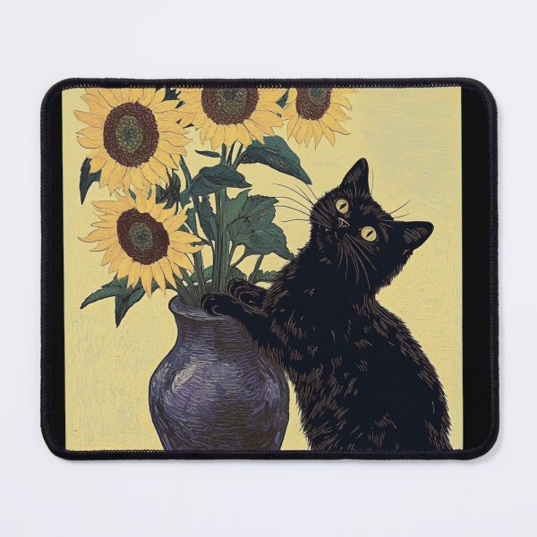 Item preview, Floral arranging cat designed and sold by MendaciousMina.