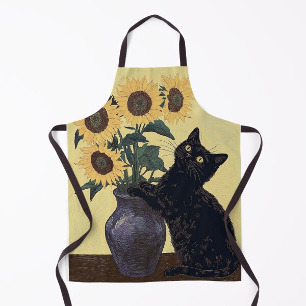 Item preview, Floral arranging cat designed and sold by MendaciousMina.