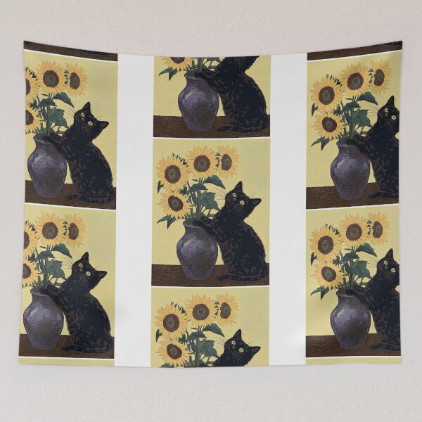 Item preview, Floral arranging cat designed and sold by MendaciousMina.