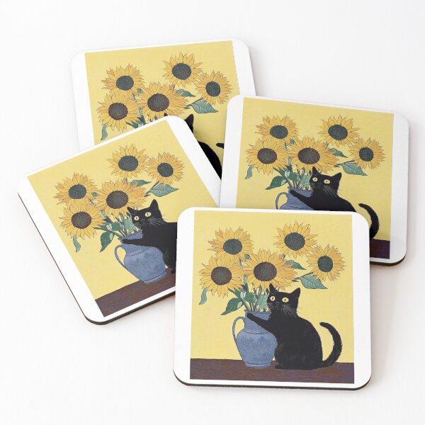 Item preview, Floral arranging cat designed and sold by MendaciousMina.