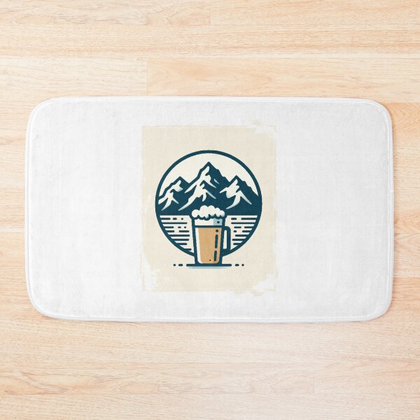 Item preview, mountain peaks beer Alps designed and sold by Slowerblue.