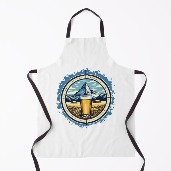 Item preview, mountain peaks beer Alps designed and sold by Slowerblue.