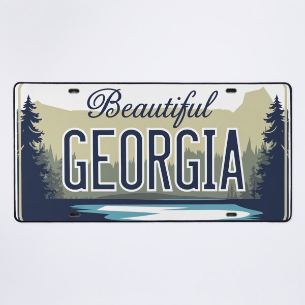 Item preview,  Georgia License Plate designed and sold by The Souvenir Dept..