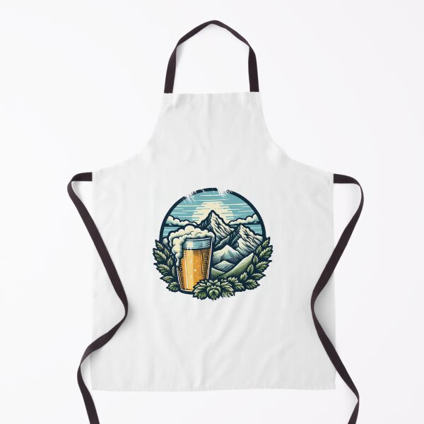 Item preview, mountain peaks beer Alps designed and sold by Slowerblue.